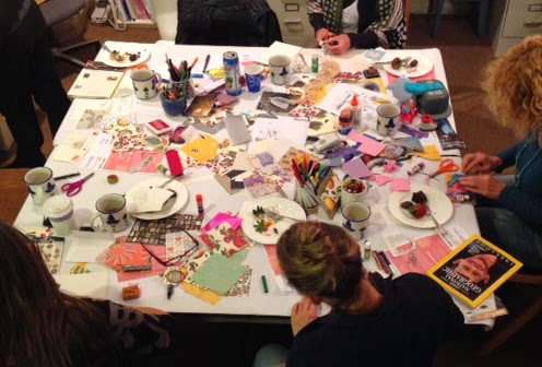 Making Art Together – The Traveling Postcards Project